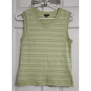 Express Women's Green Sleeveless Top Size Small  C52